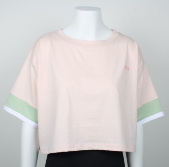 Nora Mikken AGNES Crop Top Pink - Тениски - 