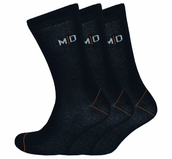 Motley Denim Jack 3-Pack Socks Black - Бельо & Бански шорти - Мъжко бельо големи размери