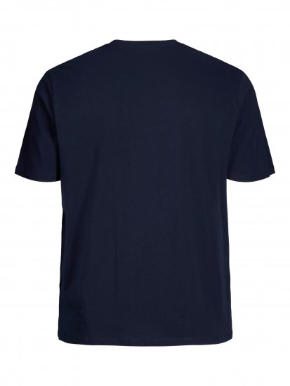 Jack & Jones Logo T-Shirt Navy - Тениски - мъжки тениски големи размери