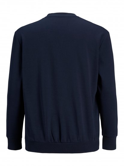 Jack & Jones Basic Sweatshirt Navy Blazer - Суичъри & cуичъри с качулка - мъжки суичъри големи размери