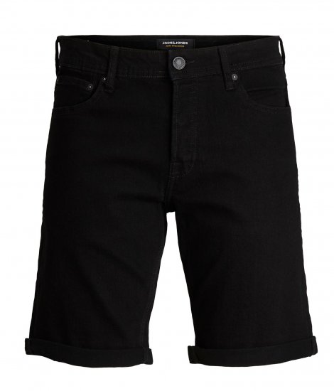 Jack & Jones Rick Shorts Black - Шорти - мъжки къси панталони големи размери