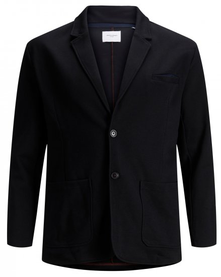 Jack & Jones Diego Sweat Blazer Black - Костюми - мъжки костюми големи размери