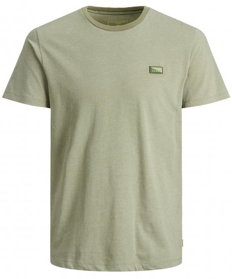 Jack & Jones Schultz Crew Neck T-Shirt Green - Тениски - мъжки тениски големи размери