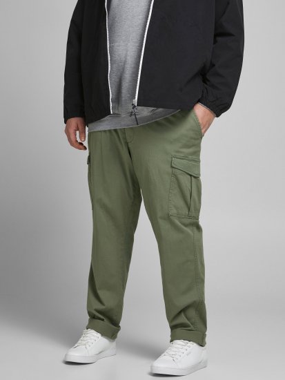 Jack & Jones Marco Chino Pants Dusty Olive - Дънки и панталони - мъжки Дънки и панталони големи размери