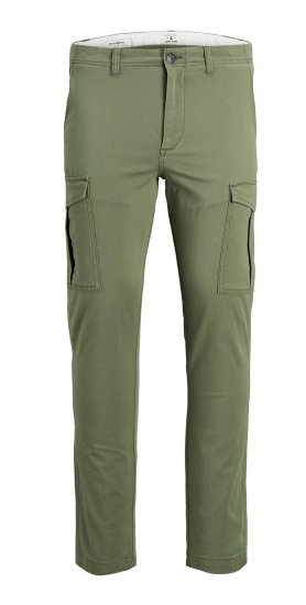 Jack & Jones Marco Chino Pants Dusty Olive - Дънки и панталони - мъжки Дънки и панталони големи размери