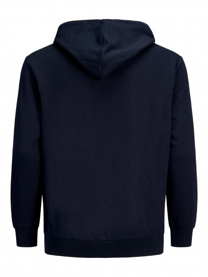 Jack & Jones Califlomax Sweat Hood Navy blazer - Суичъри & cуичъри с качулка - мъжки суичъри големи размери