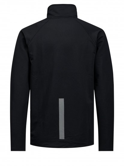 Jack & Jones Running Half Zip Sweat Black - Суичъри & cуичъри с качулка - мъжки суичъри големи размери