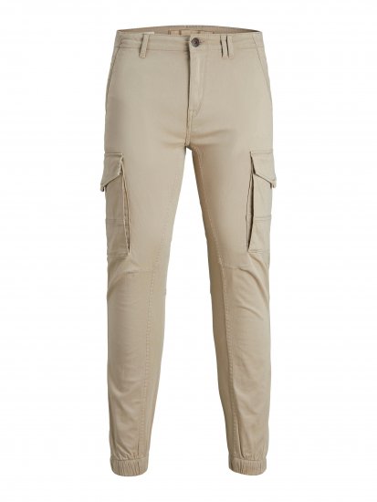 Jack & Jones JPSTPAUL Cuffed Cargopants Sand - Дънки и панталони - мъжки Дънки и панталони големи размери