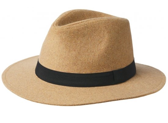Jack & Jones Medo Fedora Hat Camel - Аксесоари - 
