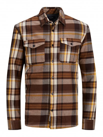 Jack & Jones JPRBLUWOODLAND Checked Shirt - Ризи - мъжки ризи големи размери