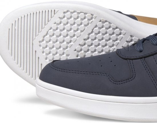 Jack & Jones Dang Faux Nubuck Combo Sneakers Navy Blazer - Мъжки oбувки 40-52 - 