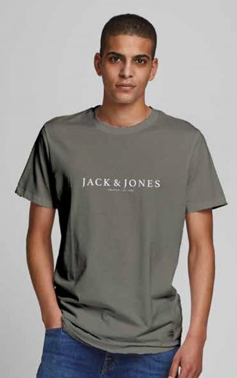 Jack & Jones JPRBLABOOSTER T-shirt Green - Тениски - мъжки тениски големи размери