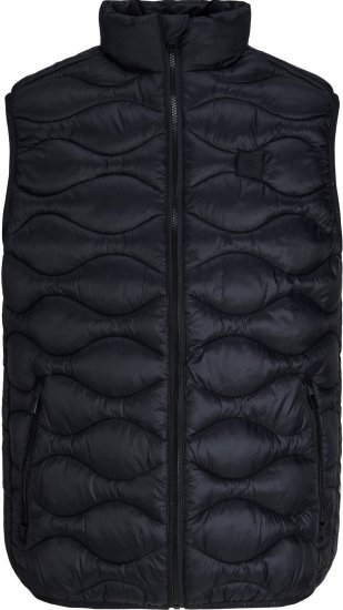Jack & Jones JPRCCICEBREAKER BODYWARMER Black - Якета - мъжки якета големи размери