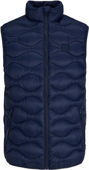 Jack & Jones JPRCCICEBREAKER BODYWARMER Navy - Якета - мъжки якета големи размери