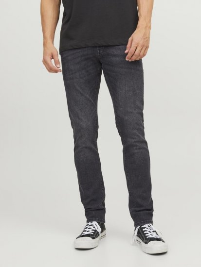 Jack & Jones JJILIAM JJORIGINAL SQ 270 Jeans Black Denim - Дънки и панталони - мъжки Дънки и панталони големи размери