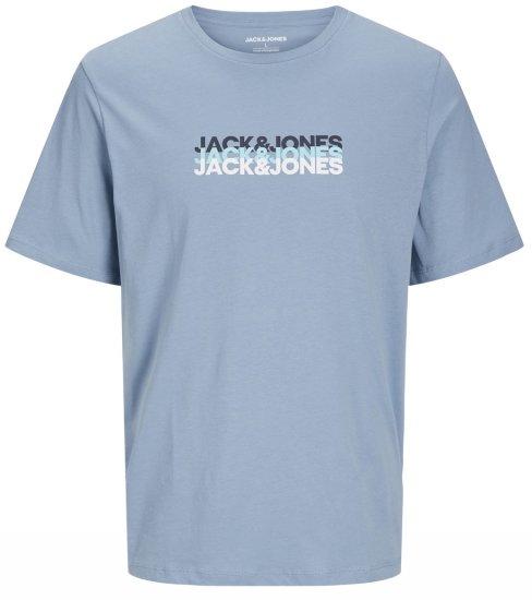 Jack & Jones JJCYBER T-Shirt Mountain Spring - Тениски - мъжки тениски големи размери