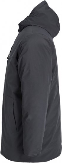Jack & Jones PAYNE Windproof Parka Dark Grey - Якета - мъжки якета големи размери