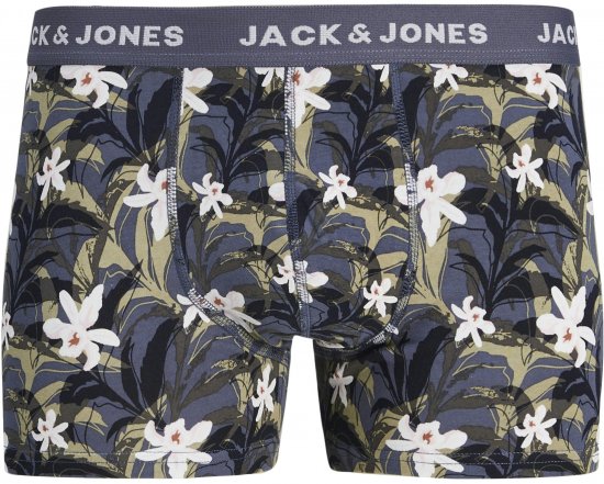 Jack & Jones JACMASON Trunks 7-Pack True Blue - Бельо & Бански шорти - Мъжко бельо големи размери