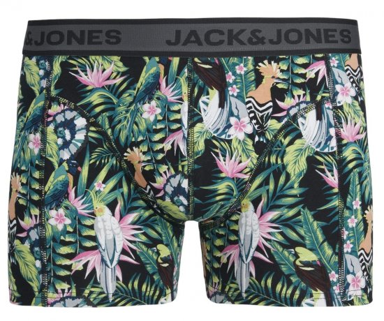 Jack & Jones JACDREW Trunks 3-Pack Multi-Colour - Бельо & Бански шорти - Мъжко бельо големи размери
