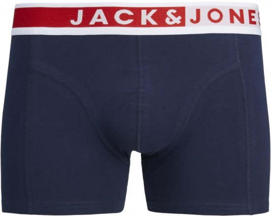 Jack & Jones JACKARIM Trunks 3-Pack Red - Бельо & Бански шорти - Мъжко бельо големи размери