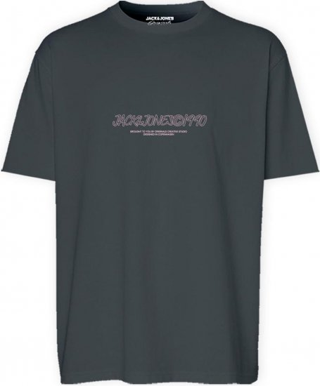 Jack & Jones JORBRONX T-Shirt Dark Turquoise Green - Тениски - мъжки тениски големи размери
