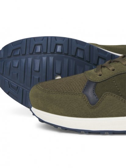 Jack & Jones Beech Combo Sneakers Green - Мъжки oбувки 40-52 - 