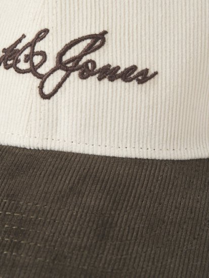 Jack & Jones Base Corduroy Cap Antique White - Аксесоари - 