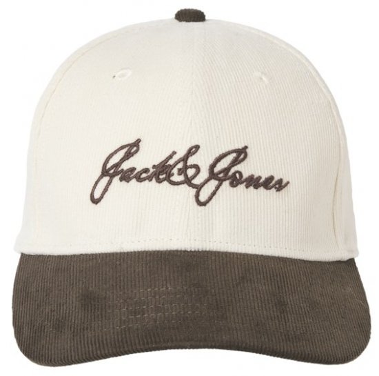 Jack & Jones Base Corduroy Cap Antique White - Аксесоари - 