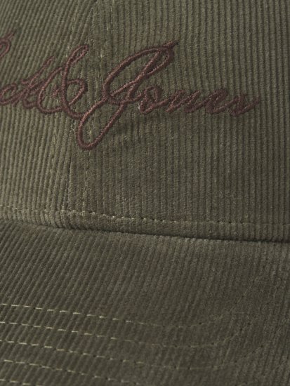 Jack & Jones Base Corduroy Cap Dusty Olive - Аксесоари - 