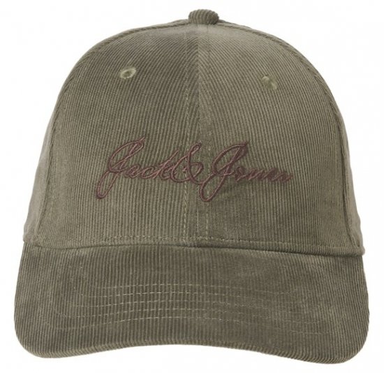 Jack & Jones Base Corduroy Cap Dusty Olive - Аксесоари - 