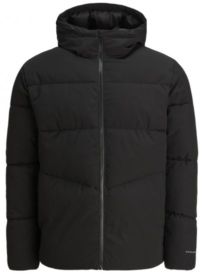 Jack & Jones Global Puffer Jacket Black - Якета - мъжки якета големи размери