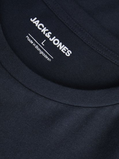 Jack & Jones Brandy Crew Neck T-Shirt Sky Captain - Тениски - мъжки тениски големи размери