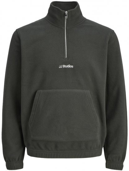 Jack & Jones Soho Half Zip Fleece Sweatshirt Rosin - Суичъри & cуичъри с качулка - мъжки суичъри големи размери