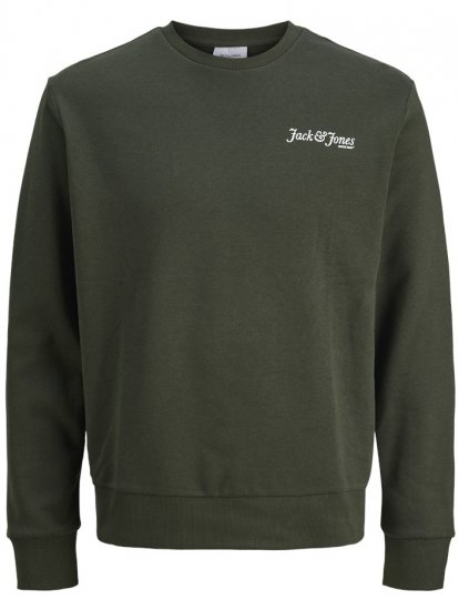 Jack & Jones Yuki Back Print Crew Neck Sweatshirt Duffel Bag - Суичъри & cуичъри с качулка - мъжки суичъри големи размери