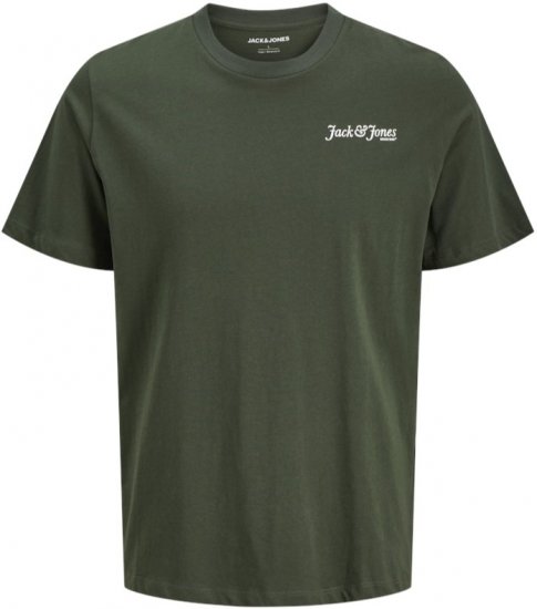 Jack & Jones Yuki Back Print Crew Neck T-Shirt Duffel Bag - Тениски - мъжки тениски големи размери