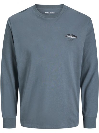 Jack & Jones Yuki Crew Neck Sweatshirt Stormy Weather - Суичъри & cуичъри с качулка - мъжки суичъри големи размери