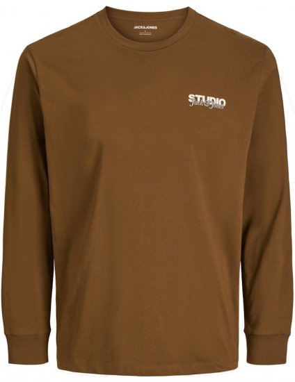 Jack & Jones Yuki Crew Neck Sweatshirt Monks Robe - Суичъри & cуичъри с качулка - мъжки суичъри големи размери