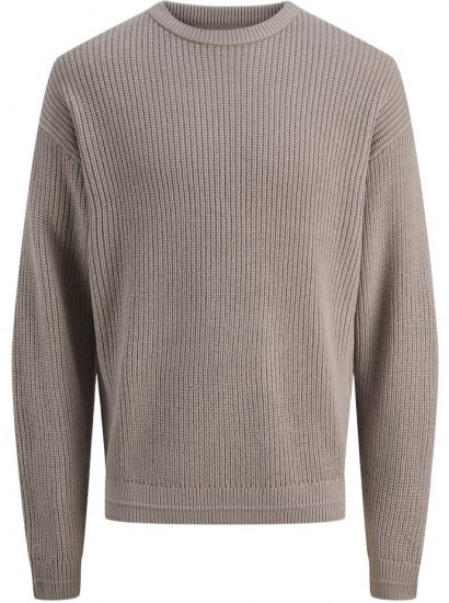 Jack & Jones Kaito Knit Crew Neck Pullover Atmosphere - Суичъри & cуичъри с качулка - мъжки суичъри големи размери