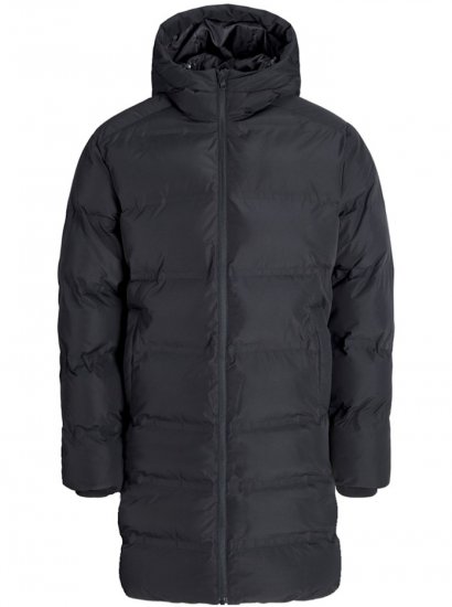 Jack & Jones Soho Long Puffer Jacket Black - Якета - мъжки якета големи размери