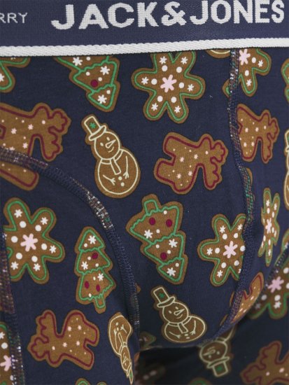 Jack & Jones Gingerbread Trunks 3-Pack Black - Бельо & Бански шорти - Мъжко бельо големи размери