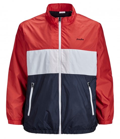 Jack & Jones Hunter Light Jacket Red - Якета - мъжки якета големи размери