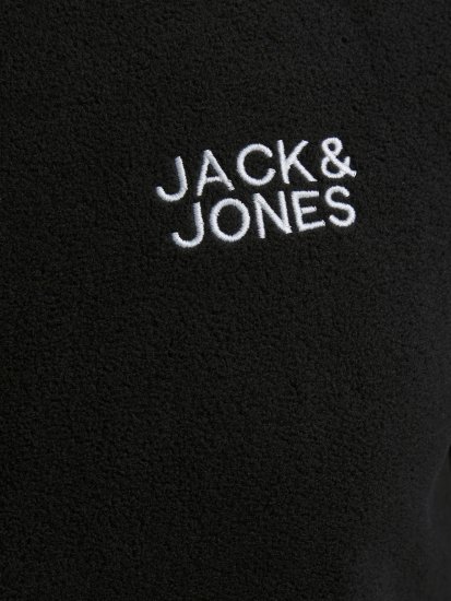 Jack & Jones Hype Fleece Black - Якета - мъжки якета големи размери