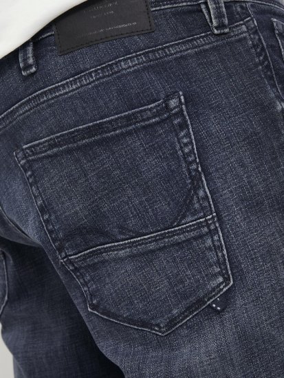 Jack & Jones GLENN FOX GE 224 Jeans Blue Denim - Дънки и панталони - мъжки Дънки и панталони големи размери