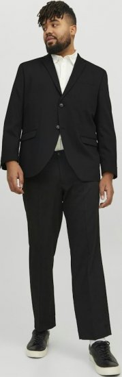 Jack & Jones FRANCO Blazer Black - Костюми - мъжки костюми големи размери