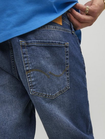 Jack & Jones GLENN ORIGINAL MF 070 Jeans Blue Denim - Дънки и панталони - мъжки Дънки и панталони големи размери