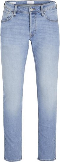 Jack & Jones MIKE JORIGINAL SQ 330 Jeans Blue Denim - Дънки и панталони - мъжки Дънки и панталони големи размери