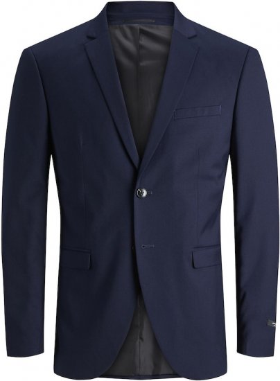 Jack & Jones FRANCO Blazer Dark Navy - Костюми - мъжки костюми големи размери