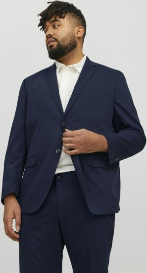 Jack & Jones FRANCO Blazer Dark Navy - Костюми - мъжки костюми големи размери