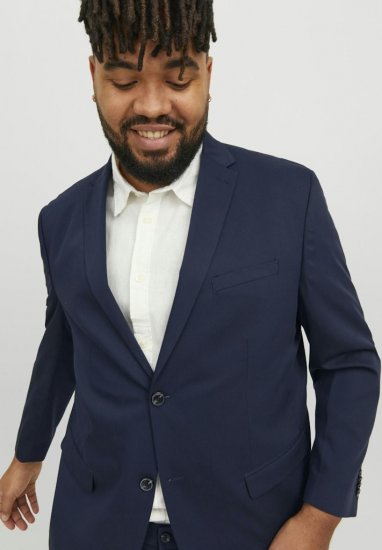 Jack & Jones FRANCO Blazer Dark Navy - Костюми - мъжки костюми големи размери