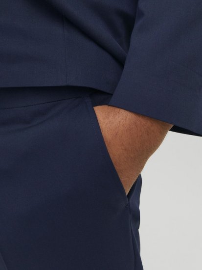 Jack & Jones FRANCO Suit Pants Dark Navy - Костюми - мъжки костюми големи размери